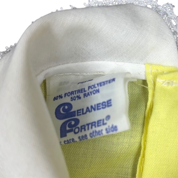 Signature Kids Baby Yellow Squirrel Acorn Embroidered Footed Pajamas Romper 18mo - Picture 5 of 10